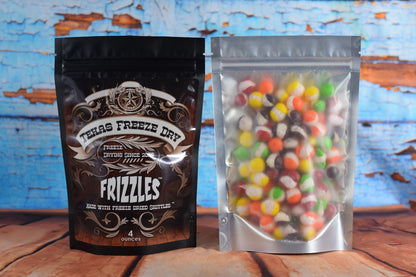 Frizzles (Made with Freeze Dried Skittles)