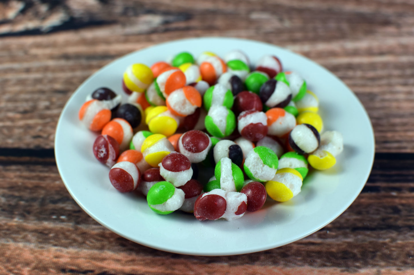 Frizzles (Made with Freeze Dried Skittles)